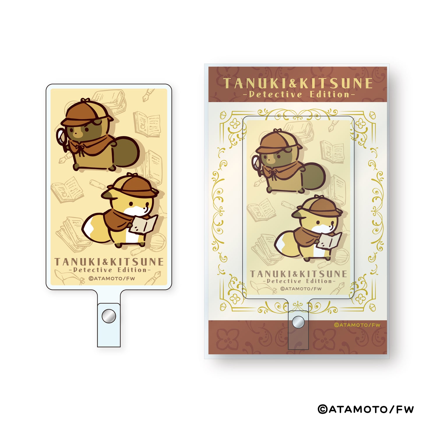 【タヌキとキツネ】フォンタブ