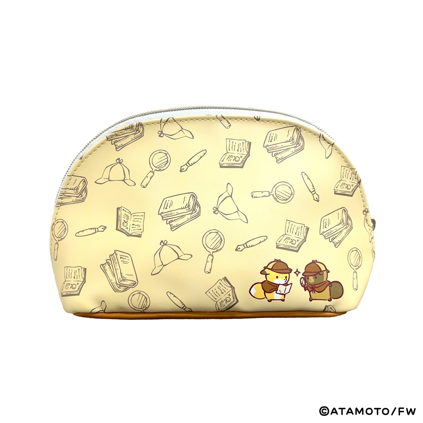 【タヌキとキツネ】マルチポーチ