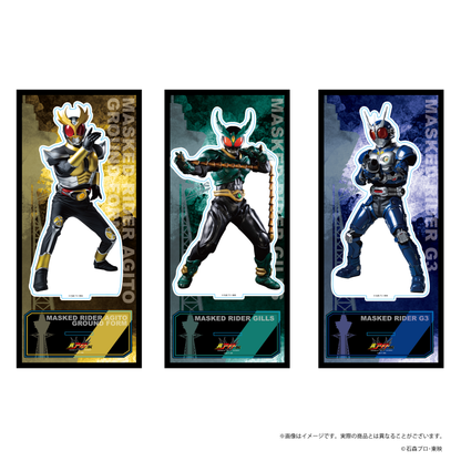 仮面ライダーアギトx通天閣　オリジナルビッグアクリルスタンド(アギト/ギルス/G3)