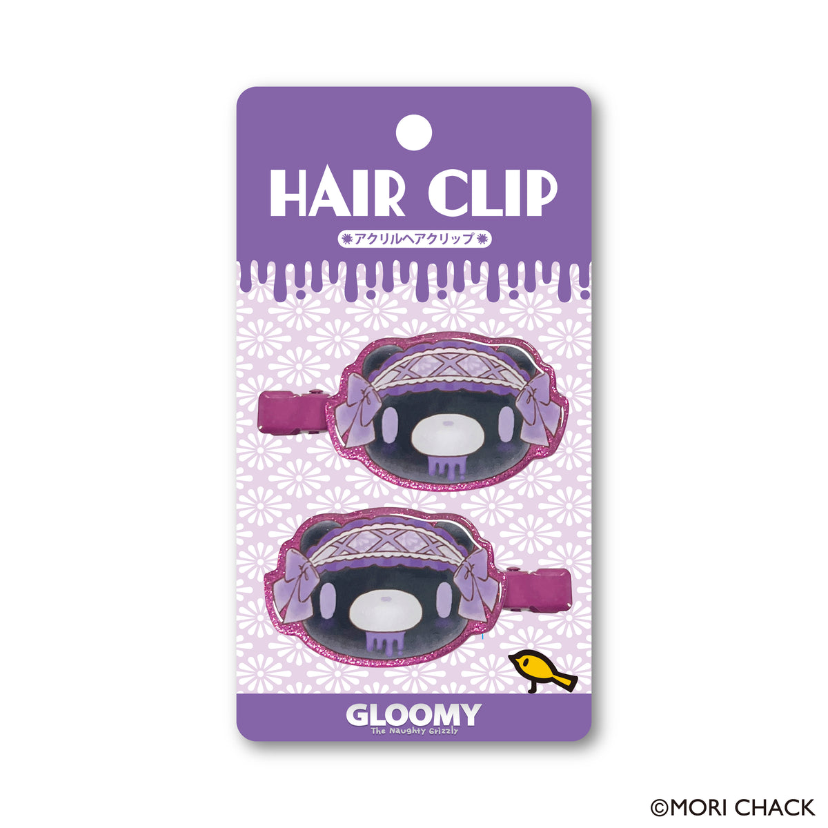 【グルーミー】アクリルヘアクリップ（和ロリ）
