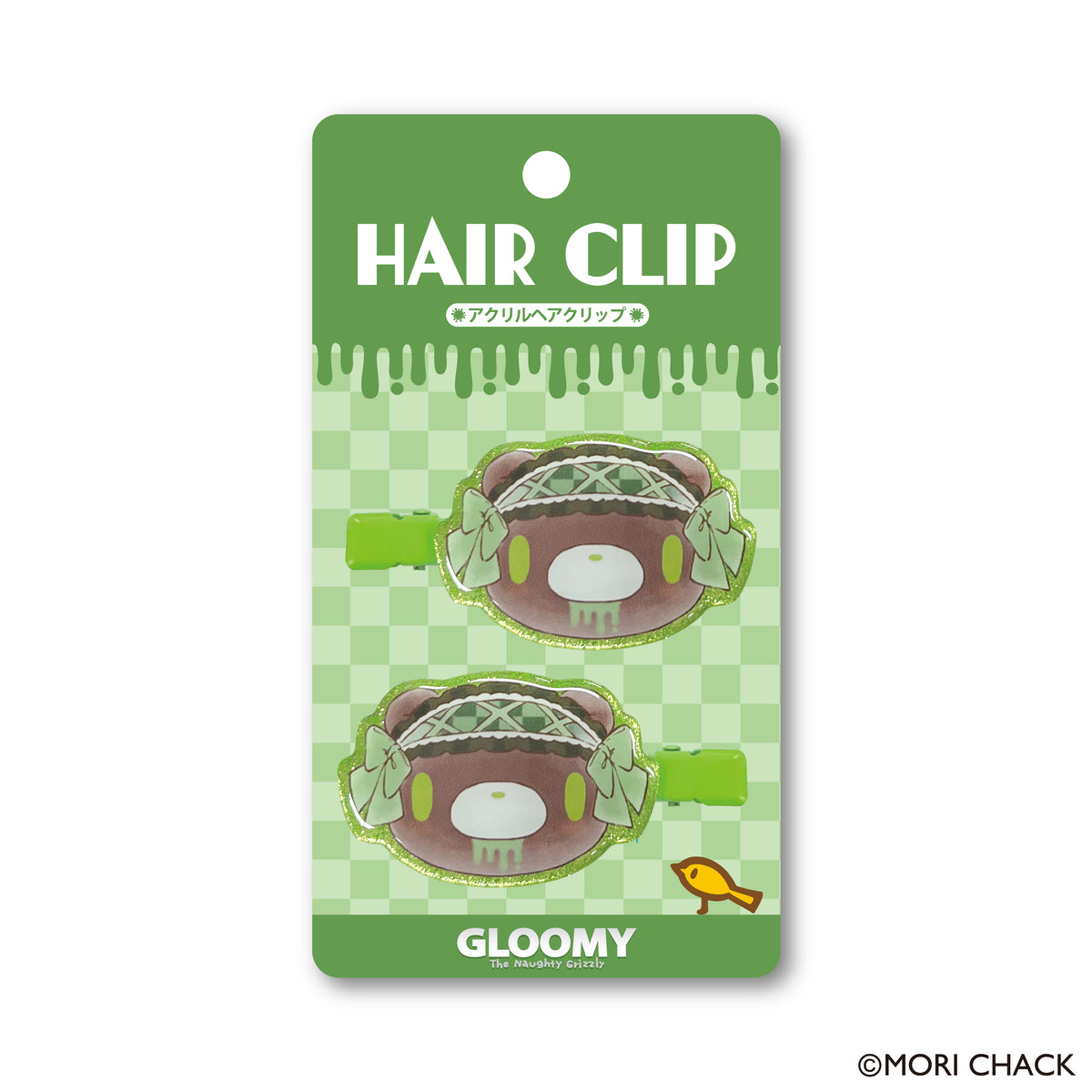 【グルーミー】アクリルヘアクリップ（和ロリ）
