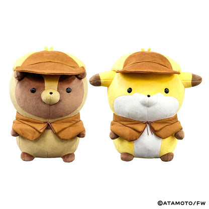 【タヌキとキツネ】ぬいぐるみ