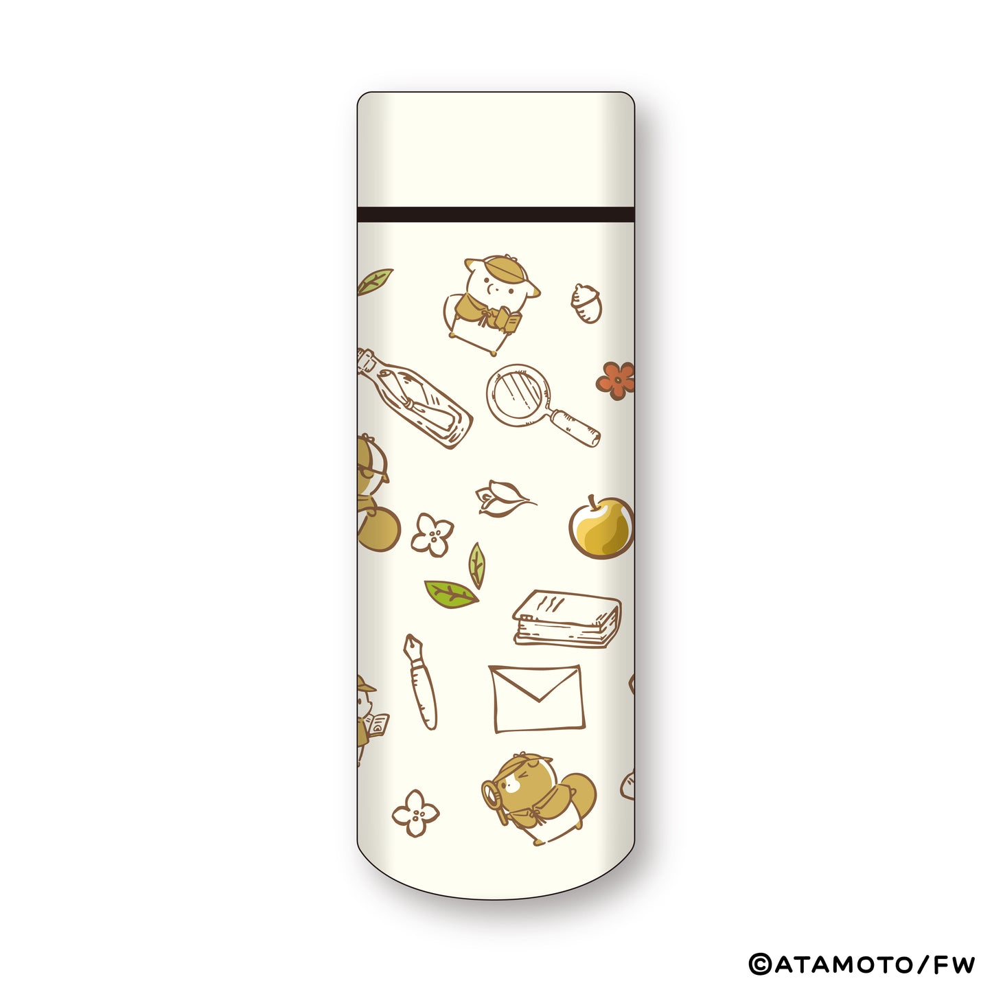 【タヌキとキツネ】ステンレスボトル