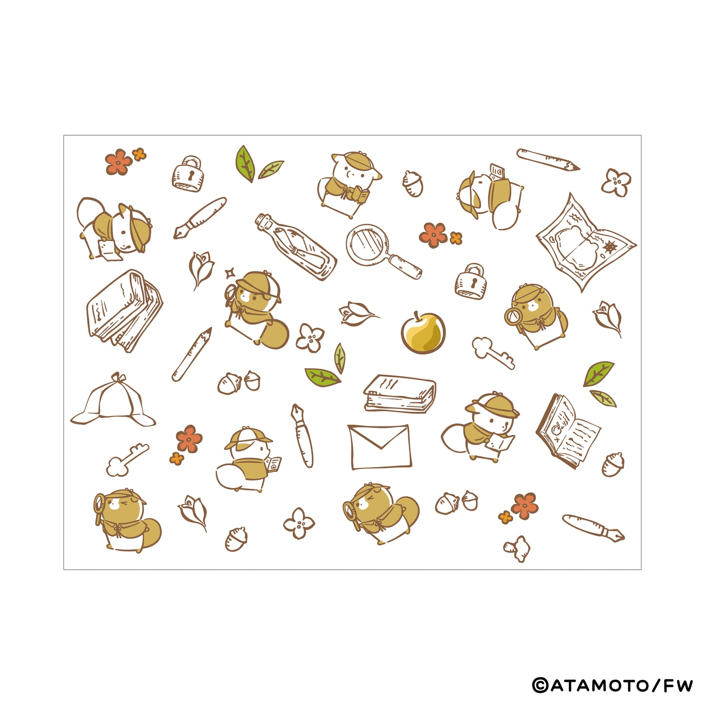 【タヌキとキツネ】ステンレスボトル