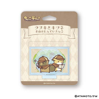 【タヌキとキツネ】デルコミ（アクリルスタンド）