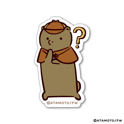 【タヌキとキツネ】ダイカットステッカー