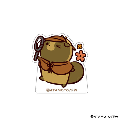 【タヌキとキツネ】アクリルクリップ