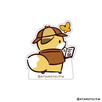 【タヌキとキツネ】アクリルクリップ