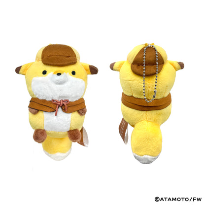 【タヌキとキツネ】マスコットキーホルダー