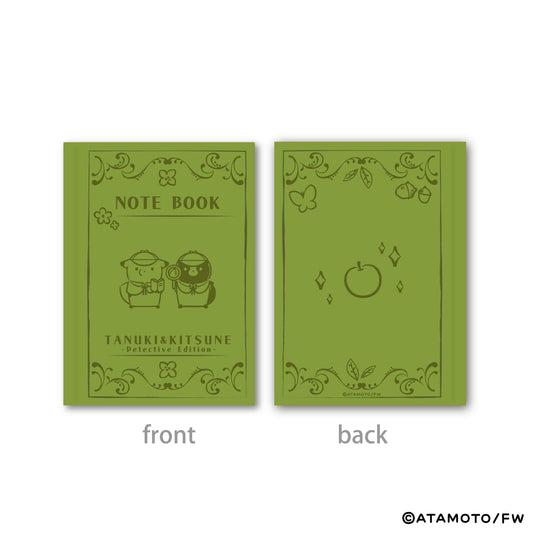 【タヌキとキツネ】A6ノート