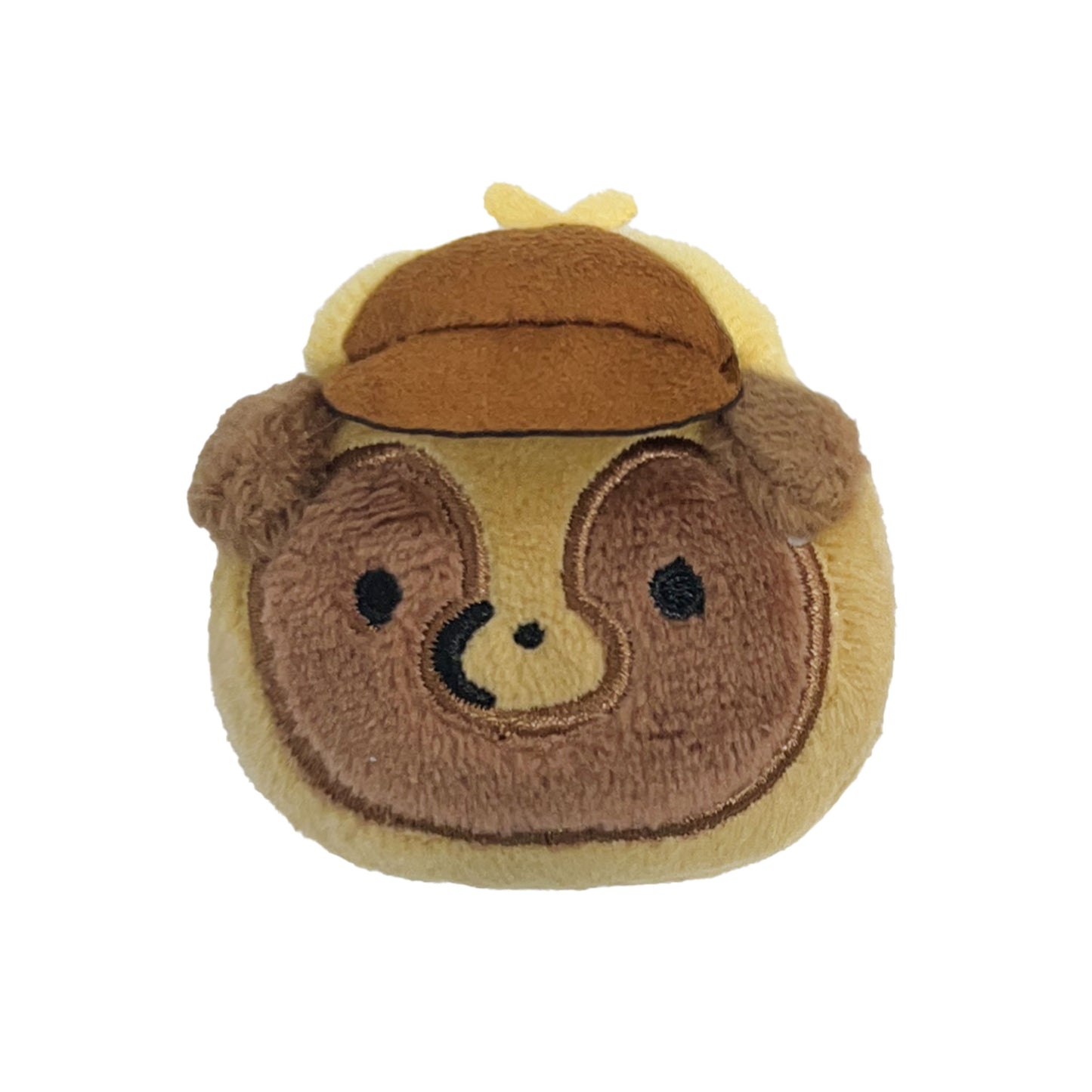 【タヌキとキツネ】ぬいぐるみバッジ